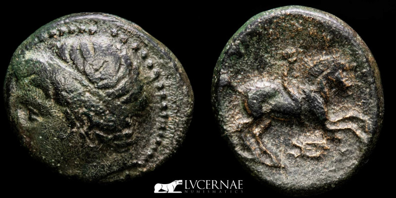 Ancient Greek - Macedonian Kingdom. Philip II. 359-336 B.C. 
AE 18 Unit (5.80 g....