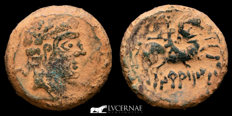Ancient Hispain - ARATICOS (Arándiga, Zaragoza). 
Bronze As. (8.96 g. 24 mm.). 1...