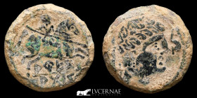 Arecoratas  Bronze As 8.64 g., 23 mm. Agreda, Soria 150-120 BC Good fine