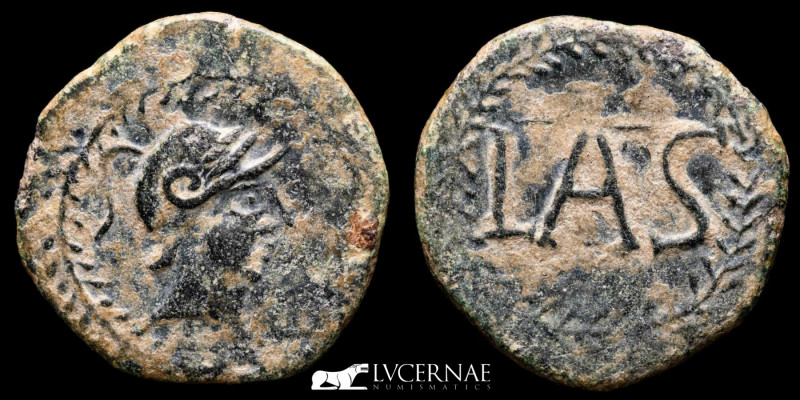 Ancient Hispania - Lastigi. Mid-late 2nd century B.C. 
Æ semis (3,42 g. 20 mm.),...