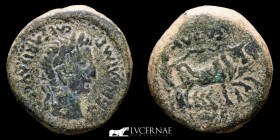 Augustus Bronze As 11.79 g. 25 mm. Emerita Merida 27 B.C-14 A.D. Good very Fine