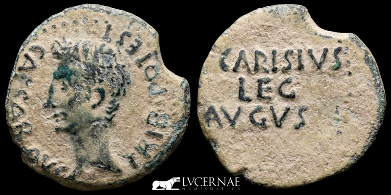 Roman Empire - Augustus. (27 BC-AD 14.). Æ As (8.21 g. 26 mm.). 
Emerita mint (M...
