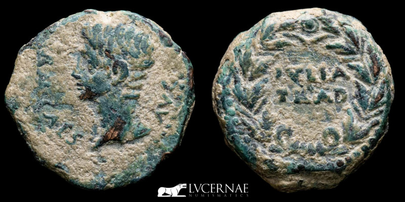 Roman Empire - Augustus (27 B.C.-14 A.D.)
Bronze As (13.54 g., 24 mm.) Julia Tra...