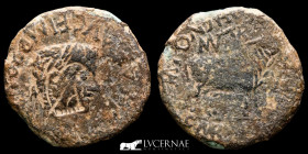 Tiberius Æ Bronze As 9.93 g. 28 mm. Turiaso 14-37 A.D. Good very fine (MBC+)
