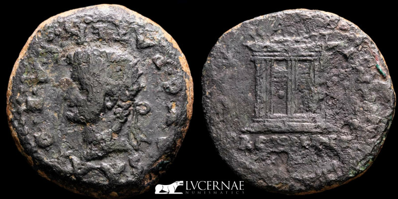 ANCIENT HISPANIA - Roman Empire - Tiberius (14-36 A.D.)
EMERITA (Merida, Badajoz...