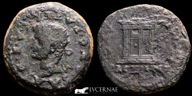 Tiberius bronze As 15,61 g., 29 mm. Emerita Augusta 14-36 A.D. Very Fine