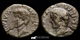 Augustus times Æ Bronze Æ17 4.64 g. 20 mm. Knossos 5-14 AD gVF