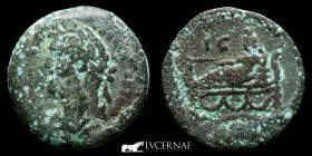 Roman Egypt, A. Pius Bronze Tetradrachm  21,50 g. 33 mm. Alexandria fine