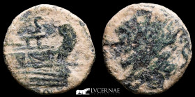 Anonymous Bronze Semis 4,94 g, 19 mm. Rome 150-100 BC Good very fine (MBC)