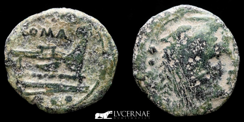 Roman Republican Coinage - Anonymous, bronze Quadrans (2.09 g, 16 mm.) Rome, aft...