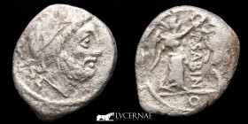 P. Vettius Sabinus Silver Quinarius 1,67 g. 14 mm. Rome 99 B.C. GVF