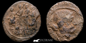 M. Junius Brutus Fourre Fourree Denarius 3,16 g., 19 mm. Rome 54 B.C. VF