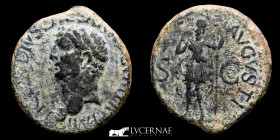 Claudius I Æ Bronze As 13.01 g. 27 mm. Rome 41-50 A.D. Good very fine (MBC)