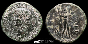 Claudius I Bronze As 13,16 g., 28 mm. Rome 41-50 A.D. Good very fine (MBC)
