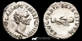 Nerva Silver AR Denarius 2.81 g., 19 mm. Rome 97 A.D. EF
