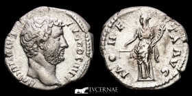 Hadrian Silver Denarius 3,10 g., 18 mm. Rome 134-138 A.D. EF