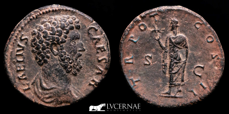 Roman Empire - Aelius (adopted son of Hadrian), as Caesar, Æ Sestertius (20,78 g...
