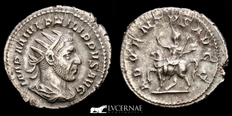 Roman Empire - Philip I 244-249 A.D. Silver Antoninianus. (3,73 g, 23 mm) Minted...