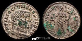 Diocletian Silvered Bronze Follis 9,61 g. 26 mm. Rome 284-305 AD. EF
