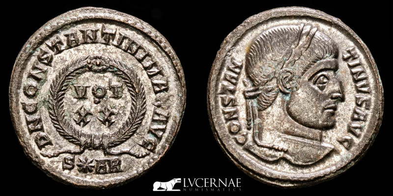 Roman Empire - Constantine I (306-337 A.D.) - silvered follis (3.48 g.,20 mm.). ...