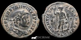 Constantine I Bronze Follis 3,78 g., 23 mm Lyon 307-337 Good Very Fine