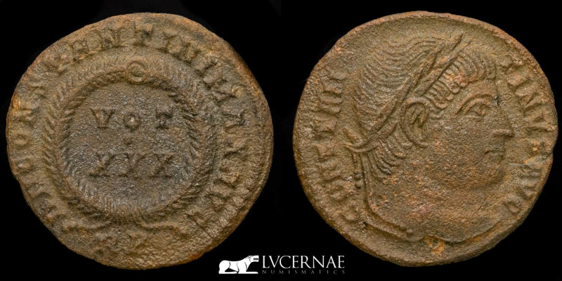 Roman empire - Constantine I (307 - 337 A.D.) bronze follis, from Rome mint. VOT...