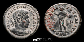 Constantine I bronze Follis 4,81 g., 22 mm.   Trier 316 A.D.  Good very fine (MBC+)