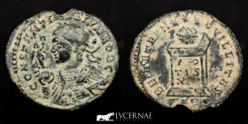 Constantine II Bronze follis 2,52 g, 19 mm Trier PTR 321-322 Good very fine