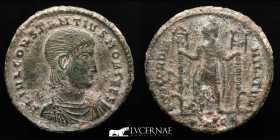 Constantius Gallus Æ Bronze Maiorina 5.45 g. 24 mm Tesalonica 351 Good very fine (MBC+)