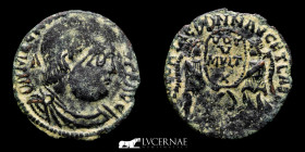 Magnentius Bronze AE18 1,67g. 18 mm. Barbarous style 350-353 good fine