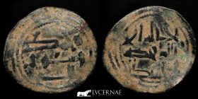 Independent Emirate Bronze Fals 1.16 g., 21 mm. Al-Andalus 821-852 dC. Good very fine