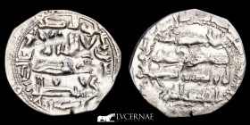 Abd al-Rahman II Silver Dirham 2,13 g., 24 mm. Al-Andalus 222 H - 837 AD Good very fine