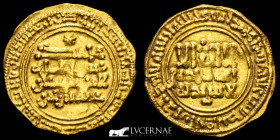 Abd al-Rahman III Gold 1/4 Dinar 1.02 g., 14 mm. Al-Andalus 320/7 H. Good very fine (MBC)