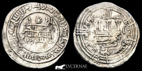 Abd al-Rahman III Silver Dirham 2.86 g., 24 mm. Al-Andalus 332 H 944 AD Good very fine (MBC)