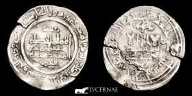 al Hakam II Silver Dirham 2.00 g,  21 mm. Madinat al-Zahra 353 H. 964 AD Good very fine (MBC)