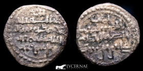 Almoravid Empire Silver Quirate 0,94 g. 10 mm Al-Andalus 1106-1143 Good very fine