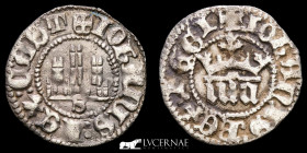 Juan II 1406-1454 Billon 1/6 de real 0,53 g 14 mm Burgos 1406-1454 Good very fine