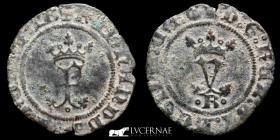 Catholic kings Cooper Blanca 1,00 g. 18 mm. Segovia 1474 - 1504 Good very fine