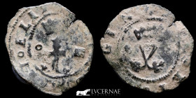 Catholic kings Cooper Blanca 0,67 g. 17 mm. Coruña 1474 - 1504 Good very fine