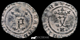 Catholic kings Cooper Blanca 1,43 g. 17 mm. Burgos 1474 - 1504 Good very fine