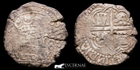 Spain Felipe IV (1621-1665)  Silver 8 Reales 26.55 g. 35 mm. Lima (1660) Good fine