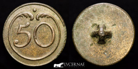 Napoleonic Army in Spain bronze Button 5.19 g. 23 mm. Paris 1808 Good very fine (MBC+)