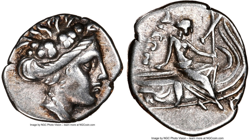 EUBOEA. Histiaea. Ca. 3rd-2nd centuries BC. AR tetrobol (13mm, 1.82 gm, 10h). NG...