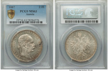 Franz Joseph I 2 Florin 1887 MS63 PCGS, Vienna mint, KM2233. 

HID09801242017

© 2022 Heritage Auctions | All Rights Reserved