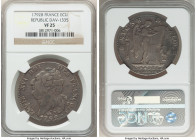 Louis XVI Ecu 1792-B VF25 NGC, Rouen mint, KM615.3, Dav-1335. Arsenic toned with granular surface. 

HID09801242017

© 2022 Heritage Auctions | All Ri...