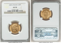 Napoleon III gold 20 Francs 1859-A AU58 NGC, Paris mint, KM781.1, Fr-531. 

HID09801242017

© 2022 Heritage Auctions | All Rights Reserved