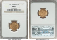 Republic gold 10 Francs 1906 AU53 NGC, KM846. 

HID09801242017

© 2022 Heritage Auctions | All Rights Reserved