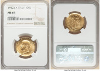 Vittorio Emanuele III gold 100 Lire Anno X (1932)-R MS64 NGC, Rome mint, KM72. Mintage: 9,081. AGW 0.2546 oz. 

HID09801242017

© 2022 Heritage Auctio...