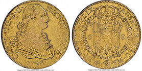 Charles IV gold 8 Escudos 1793 Mo-FM AU Details (Cleaned) NGC, Mexico City mint, KM159. A quality example with underlying luster. 

HID09801242017

© ...