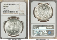 Republic Restrike Peso 1898 Mo-AM MS66 NGC, Mexico City mint, KM409.2. Satin white untoned surface with rotating luster. 

HID09801242017

© 2022 Heri...